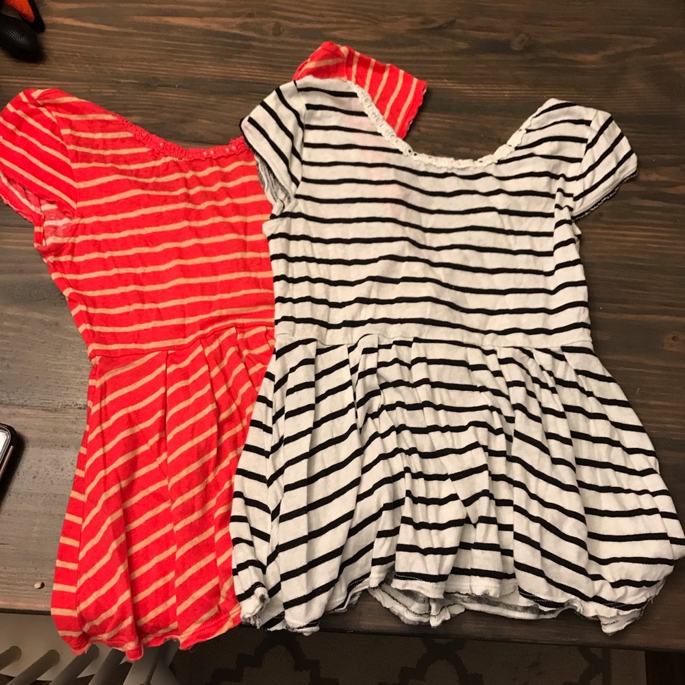 2 size Small Free People peplum tops